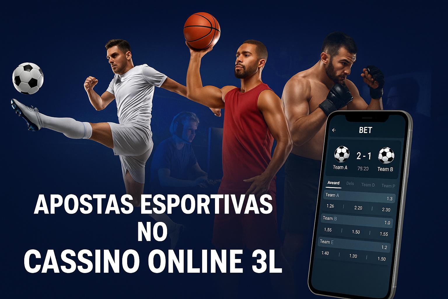 Aposte em apostas esportivas no cassino online 3L