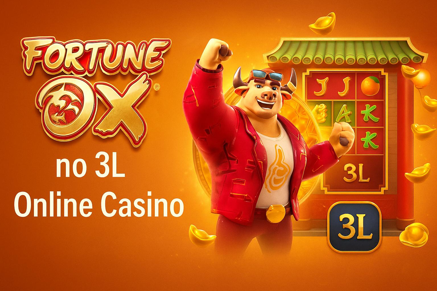 Fortune Ox no 3L - Aposte Agora e Reivindique Seus Ganhos