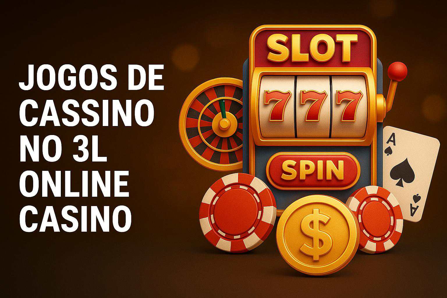 Jogos de cassino online 3L  